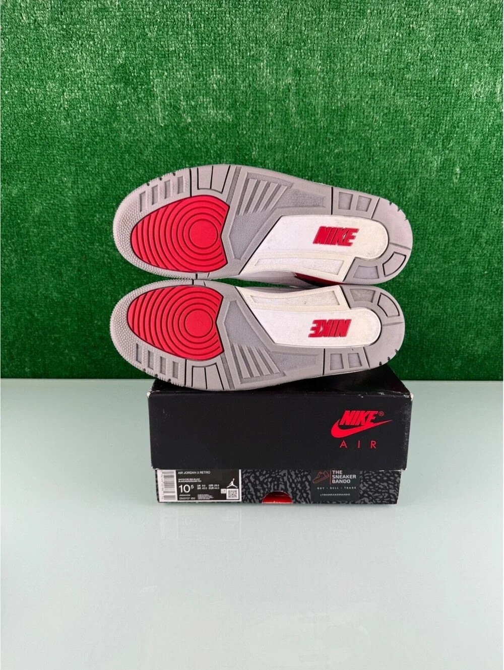 Size 10.5 - Jordan 3 Retro Mid Fire Red
